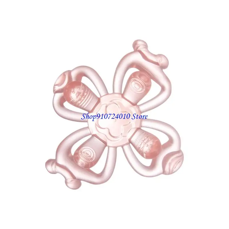 

77HD Силиконовый прорезыватель для зубов в виде лепестков для облегчения прорезывания зубов для массажа детских зубов ежедневным