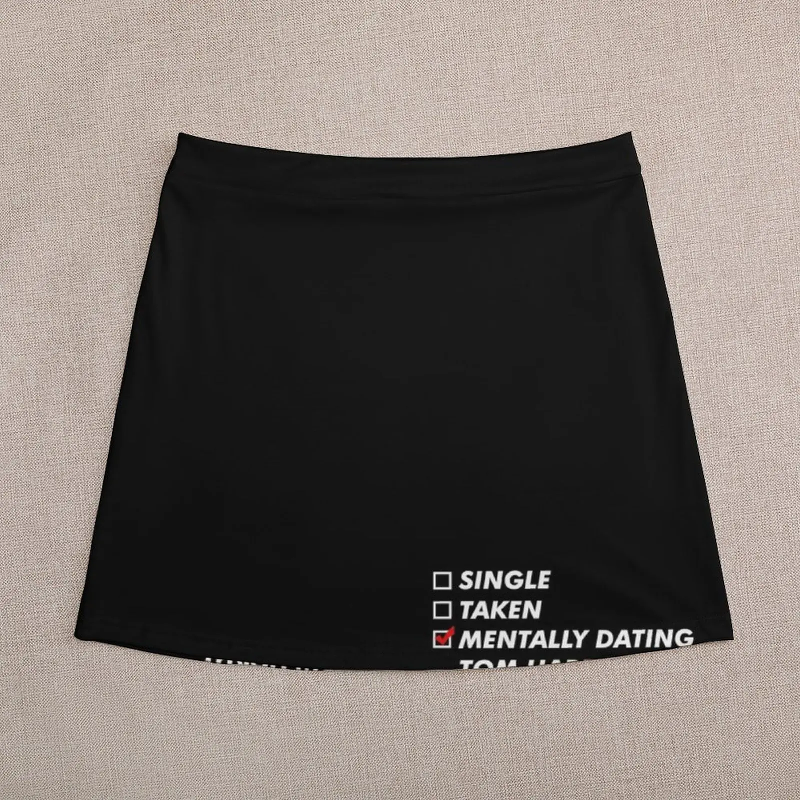 Kawaii-Kleding Mentaal Dating Tom Hardy Mini-Rok Voor Dames