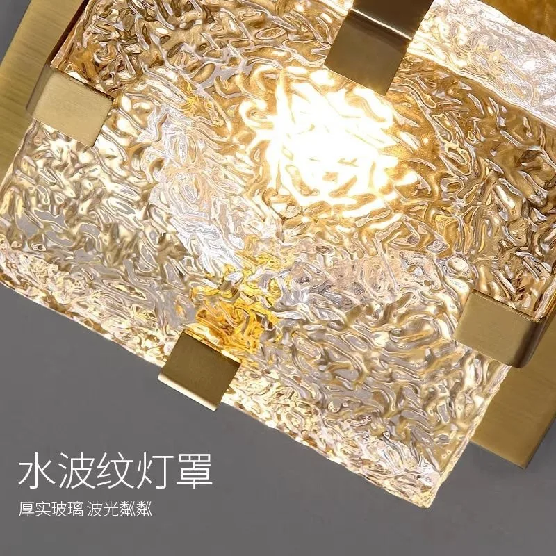 Modern LED Ceiling Light Crystal Creative Luxury Simple for Aisle Corridor Dining Room Entry Balcony