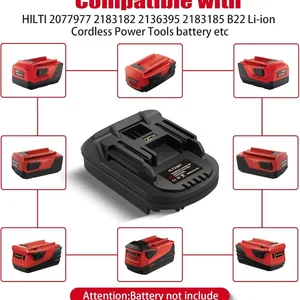 Hilti -Batterieadapter für Makita 18V -Werkzeuge in Hilti 22V B22 Batterie für Makita 18V BL1850 BL1860 Elektrische Werkzeuge 12 Hauptverkaufsfacom - №12