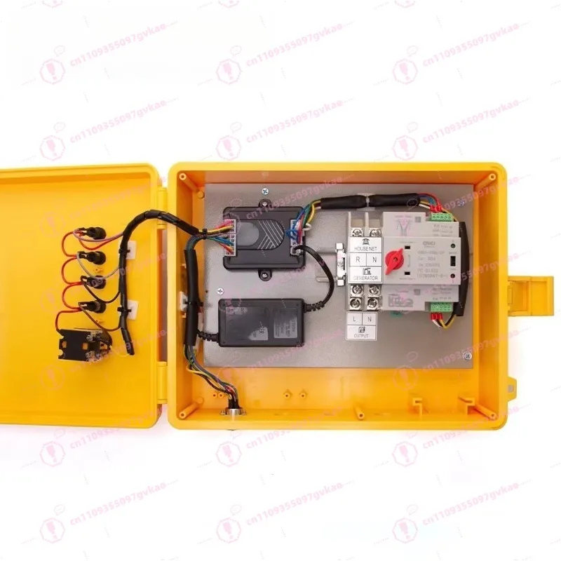 5Pin 10KW 12KW Diesel Engine ATS Control Box Automatic Transfer Switch 220V 380V