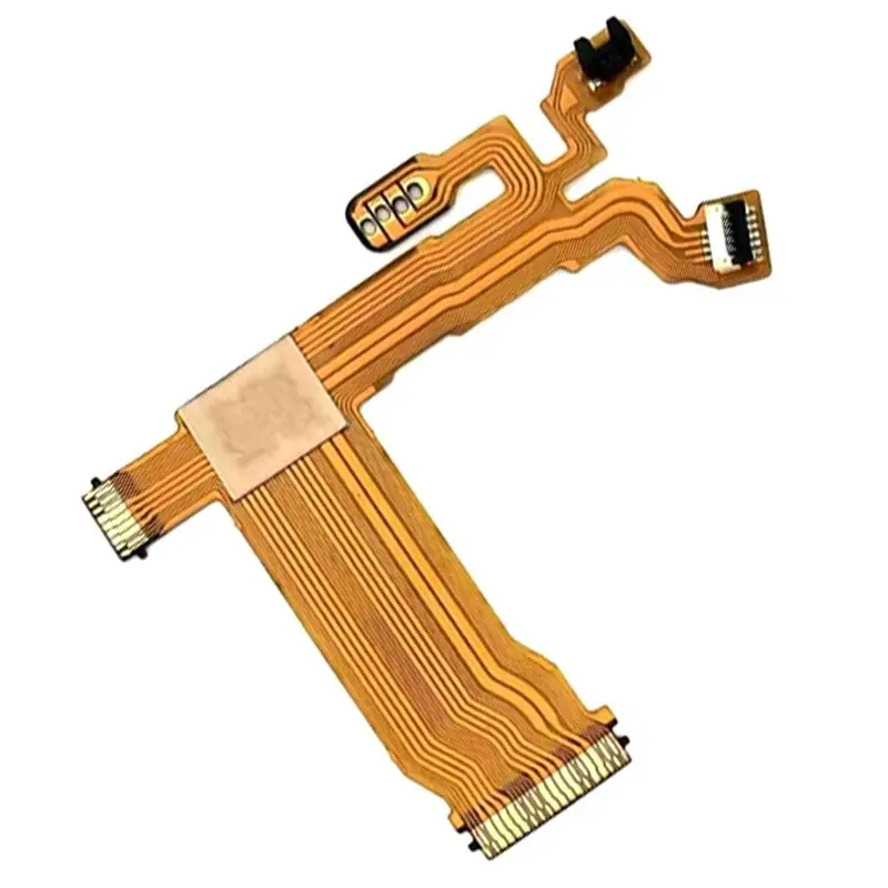 & L72A  New Lens Aperture Flex Cable for M.ZUIKO DIGITAL ED 14-42 mm F/3.5-5.6 EZ 37mm Aperture Line(with Two Sockets)