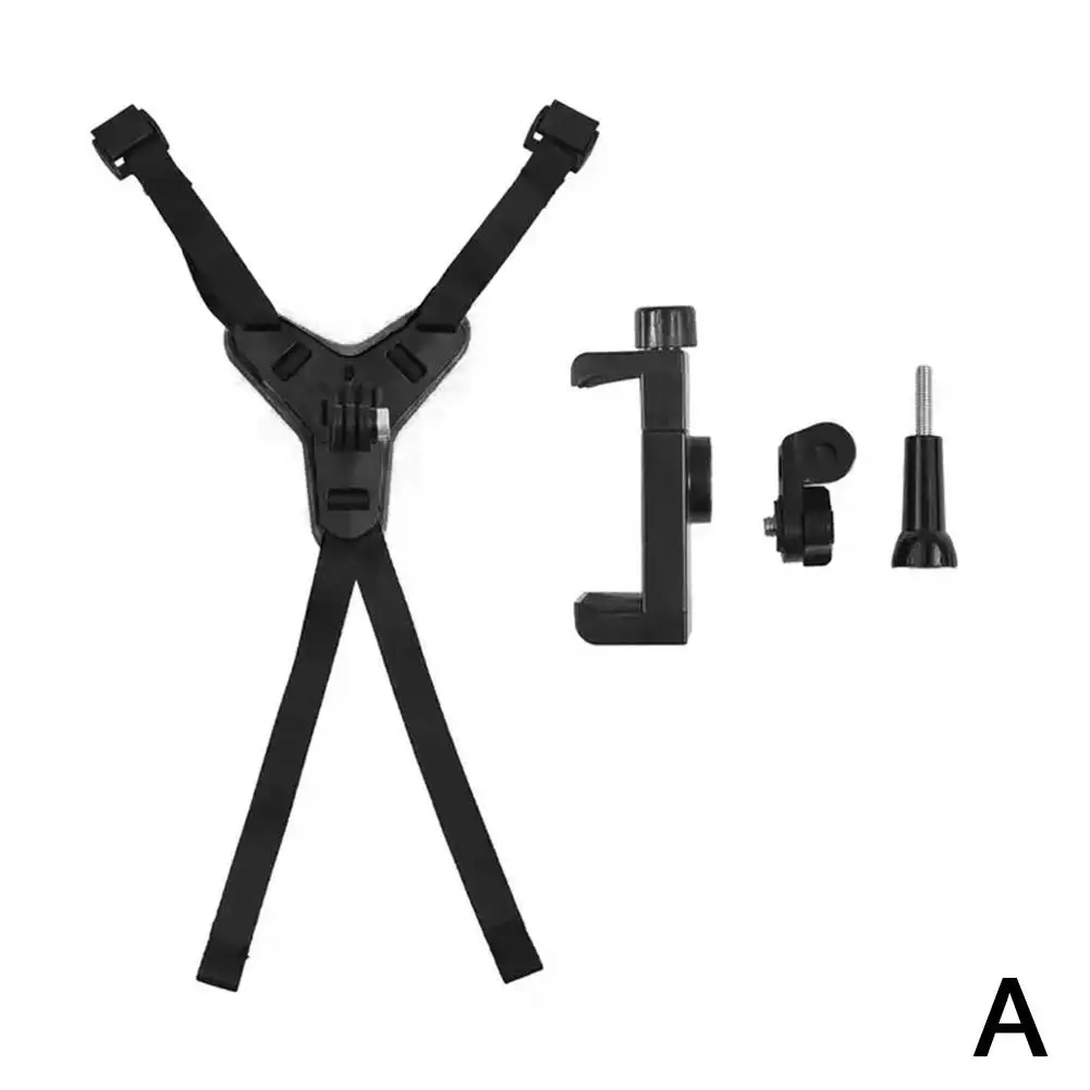 Motorfiets Rijden Mobiele Telefoon Houder Actie Camera Draagbaar Met Clip Beugel Telefoon Mobiele Accessorie Stand Houder Kin Hij A9c4