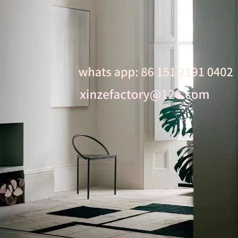 

Customizable Dining Chairs Italian Fashion Bar Stools Chairs Balcony Dining Room Interior Kitchen Furniture