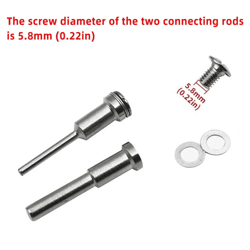 3.17mm 6mm Steel High Quality Mandrel Dremel Screw Mandrel Shank Cut-off Wheel Dremel Mandrel for Dremel Rotary Tool