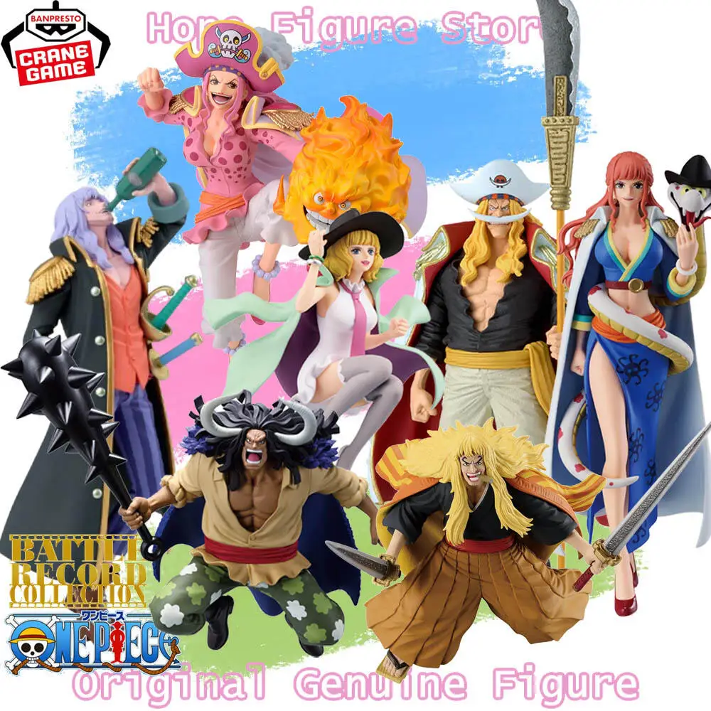 

В наличии: Оригинальная коллекционная фигурка Banpresto Battle Record Collection One Piece Gloriosa Stussy, Шики, Джон, Линлин, Ньюгейт, Кайдо. Аниме-модель.