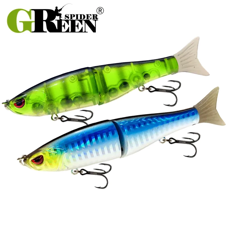 110 mm 18 g Topwater Single-Jointed Swimbait Bass Angelköder Slowsinking Glide Baits für Hecht Lachs Forelle