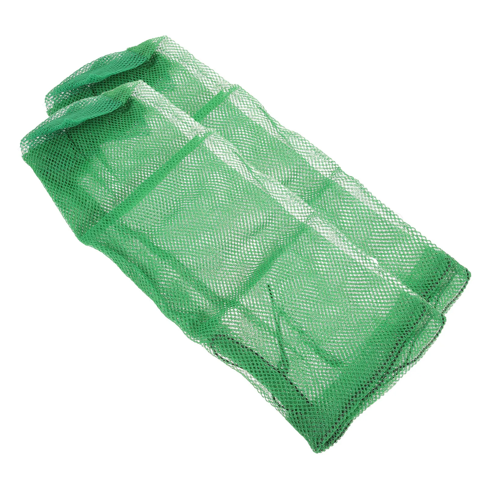 

2Pcs Portable Nylon Fish Net Bags Lightweight Drawstring Fishing Storage Nets Quick Drying Large Capacity Fishing Netting