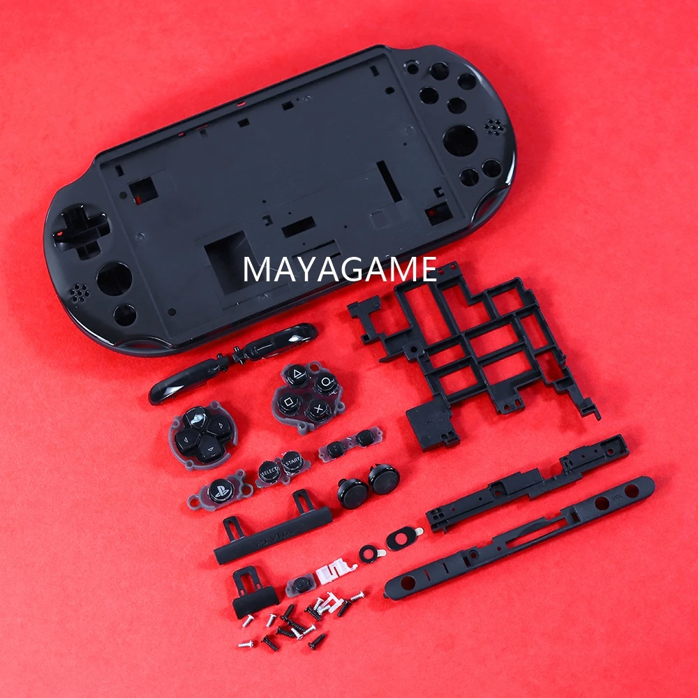 1set Positive Full Housing Shell Case for Sony PSVita2000 Side Shell Cover With Buttons For PSV2000 Game Controller