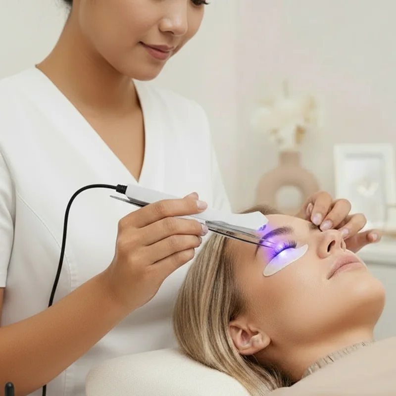 Uv LED Eyelash Light Tweezers System 5W Handheld Uv Lash System Uv Glue Fast Curing Lamp Eyelash Extension Fit Any Tweezers