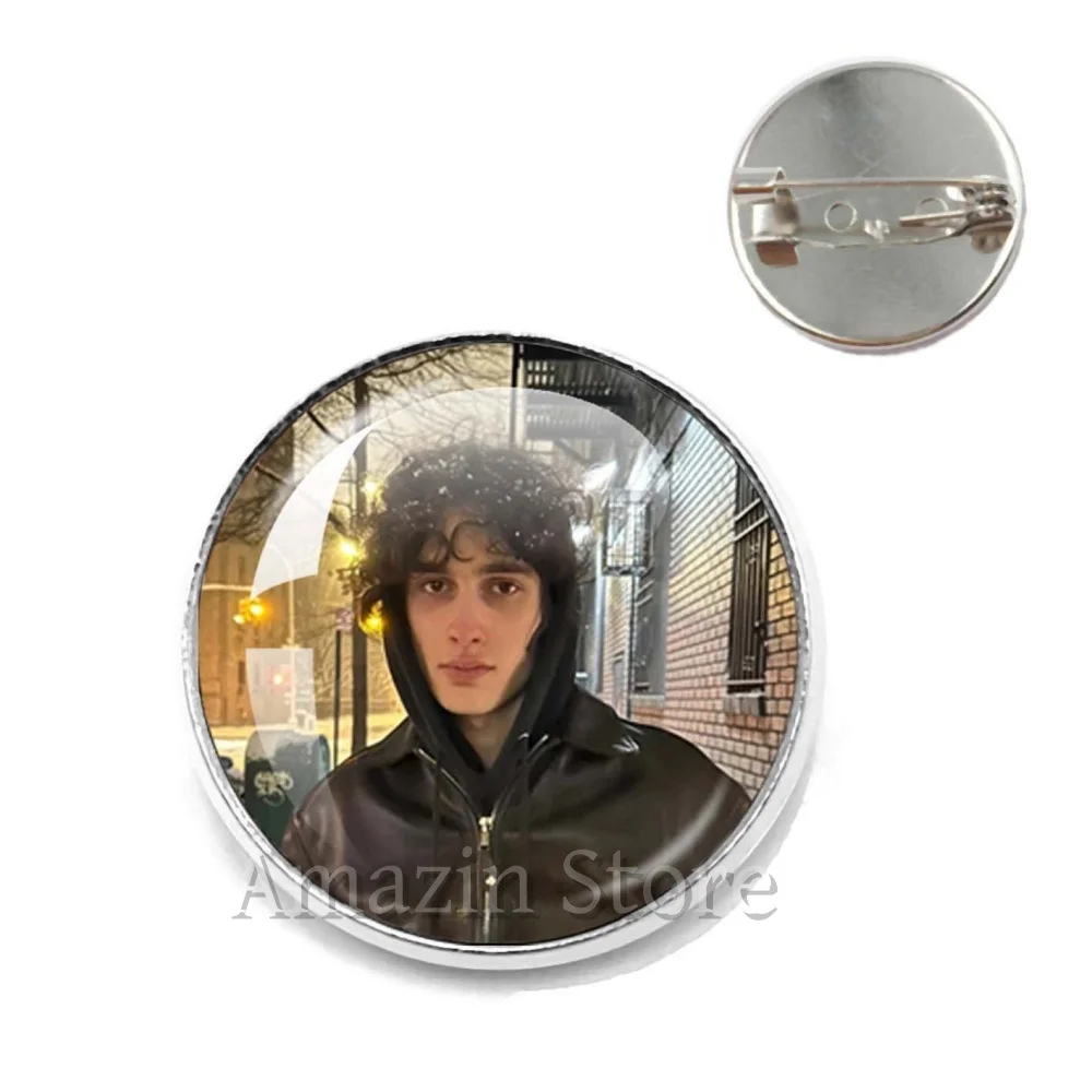 20mm/25mm Round Brooches Famous British Indie Rock Pop Singer Sombr for I Back To Friends Accessories Badge Fans Gifts JD037