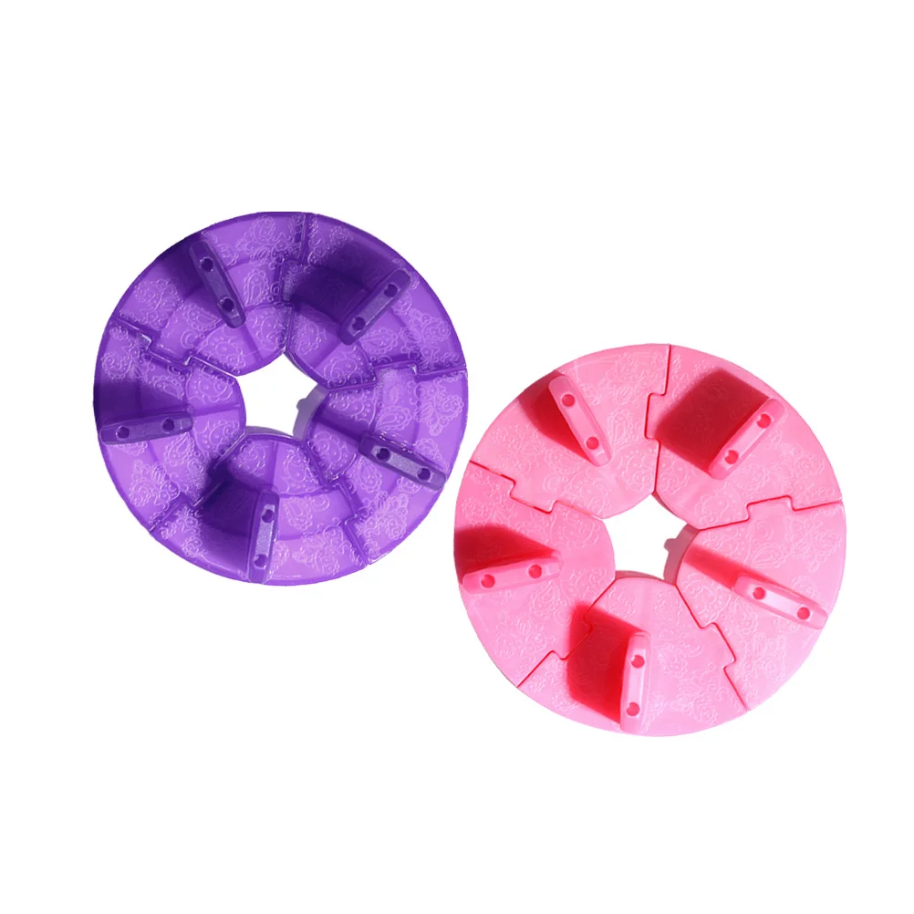 2 pezzi supporto per punta per nail art display staccabile rack per pratica base per allenamento per unghie per manicure principianti struttura per esercizi strumenti di bellezza