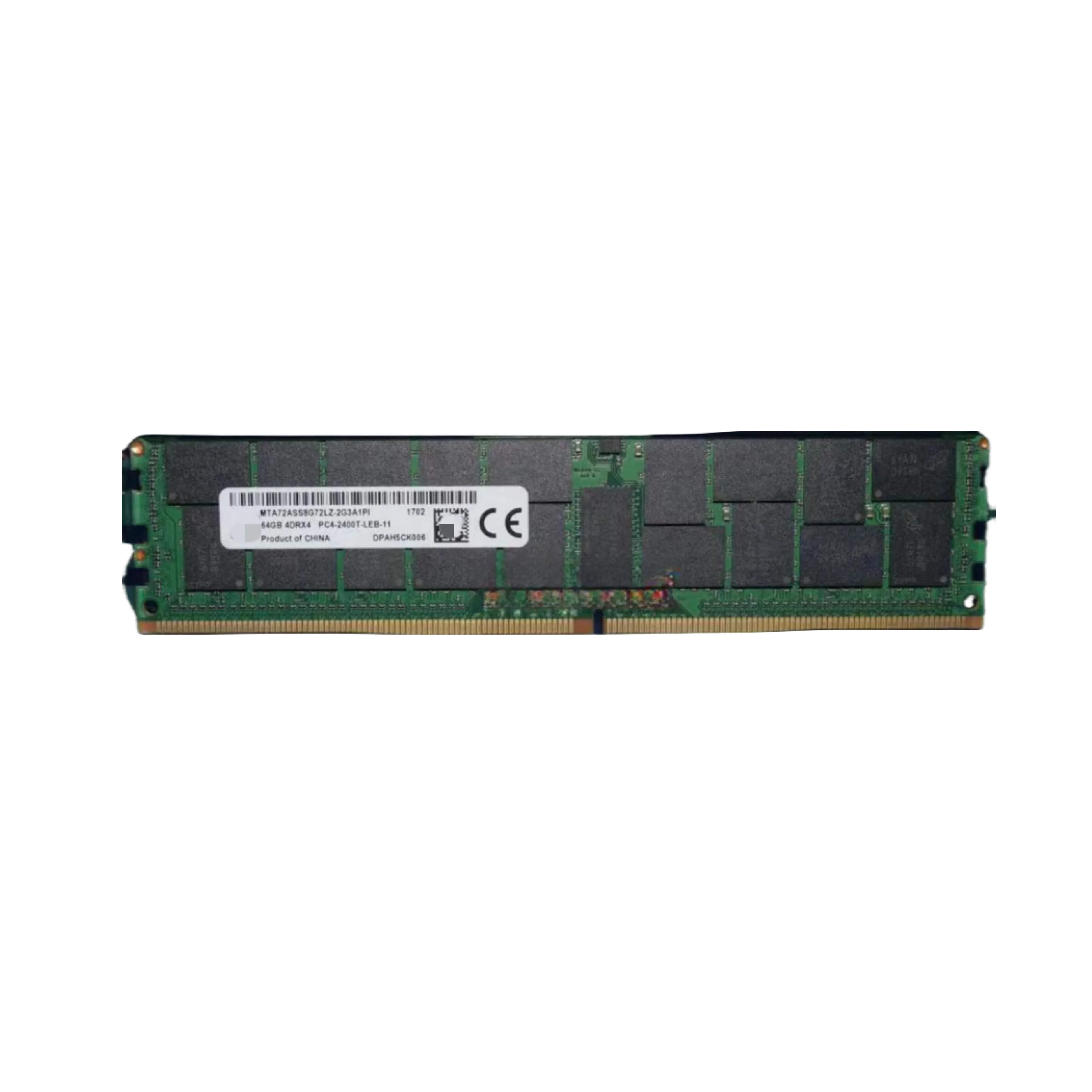 

MTA72ASS8G72LZ-2G3A1 64G 2400 DDR4 ECC LRDIMM