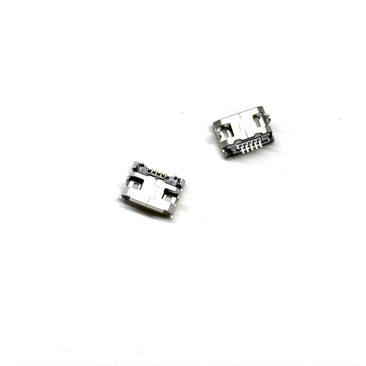 20-100PCS Micro USB Connector 5pin Seat Jack Micro USB  Four Legs Inserting Plate Seat Mini USB Connector For Mobile Phone