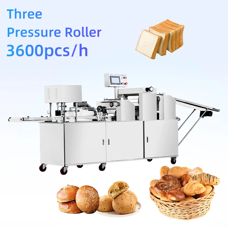 Customized Automatic Bread Machine Toast Bread Making Machine for Food Factory Commercial Production Line