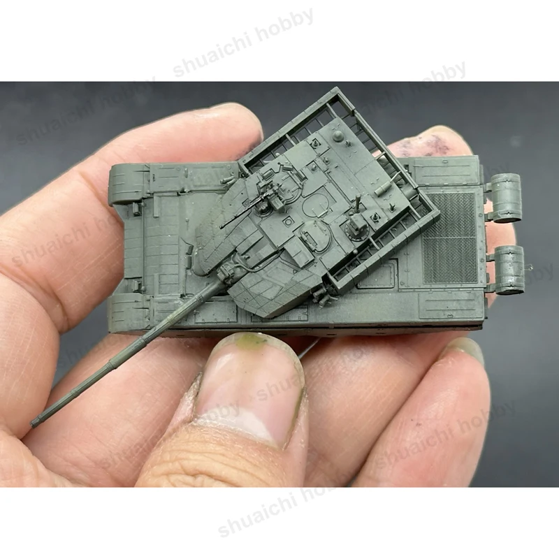 1PCS 1/144 Bilancia 99A Carro Armato di Battaglia Principale Verniciato Modello di Simulazione Veicolo di Combattimento Blindato per Il Collettore In Miniatura Militare