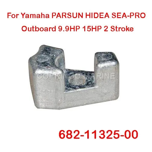 Boat Zinc Anode 682-11325-00 For Yamaha Parsun hidea Outboard Motor 9.9HP 15HP