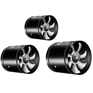 Metal pipe air ventilator, low noise, bathroom exhaust, kitchen fan, bathroom, canteen, 4 6 Main Sales Exhaustor Ventilation - №3