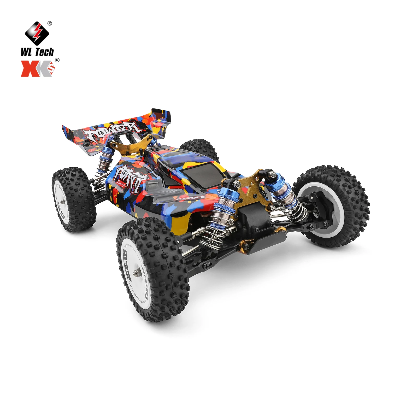 WLtoys XKS 124007 Remote Control Car 1/12 2.4GHz 75KM/H High Speed Off Road Trucks Brushless Motor Metal Chassis 4WD Vehicle Ra