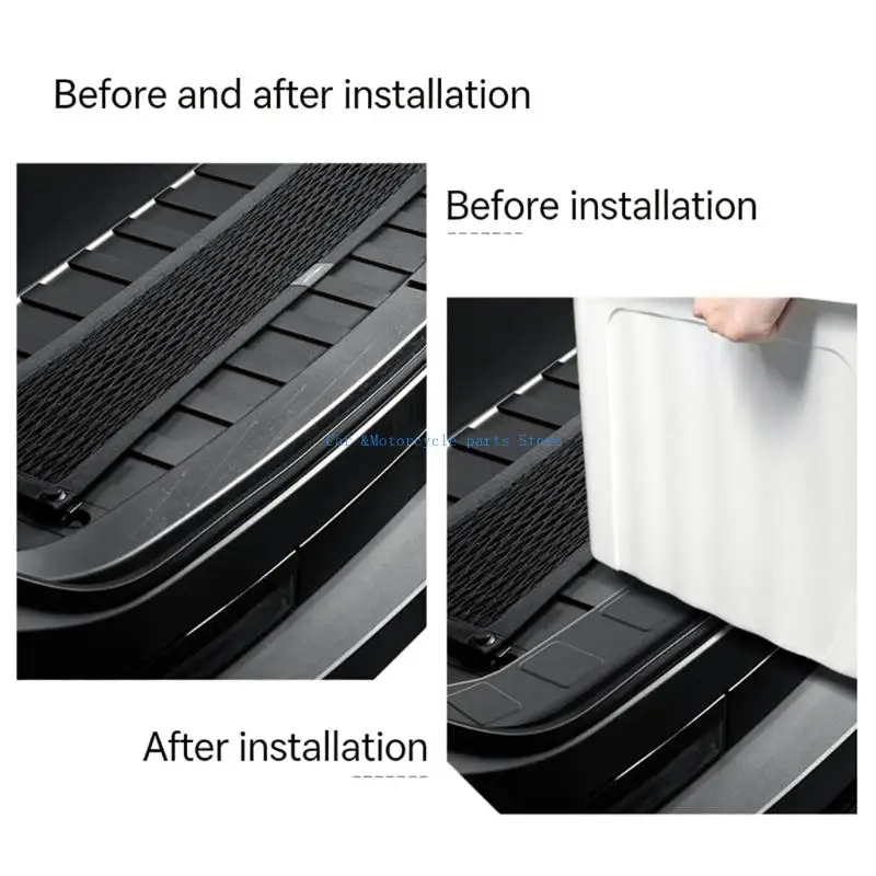 

Y9UC Front Trunk Threshold Strips Car Modification Accessory for 2024