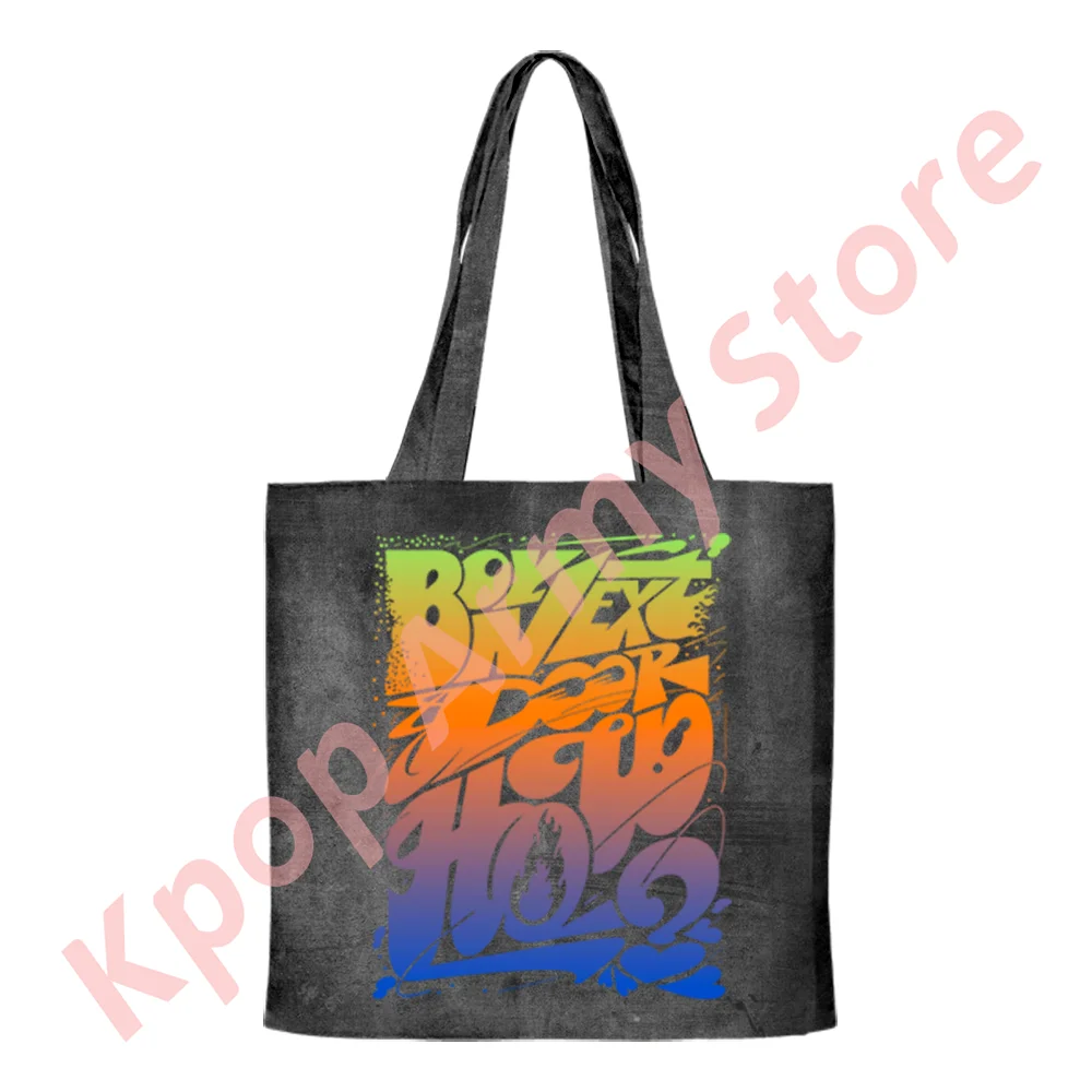 BOYNEXTDOOR New Logo Merch Tote Shoulder Bags Summer Women Men Fashion Casual Streetwear