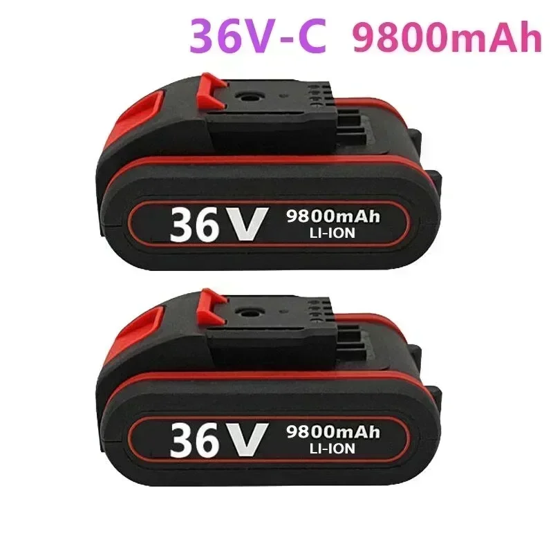 For New 21V 36v Battery Electric drill tool  rechargeable lithium battery electric screw driver electric drill Li-ion battery