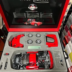 Tamiya 1:12 Enzo 2002 Simulation Limited Edition All Open Alloy Metal Static Car Model Toy Gift