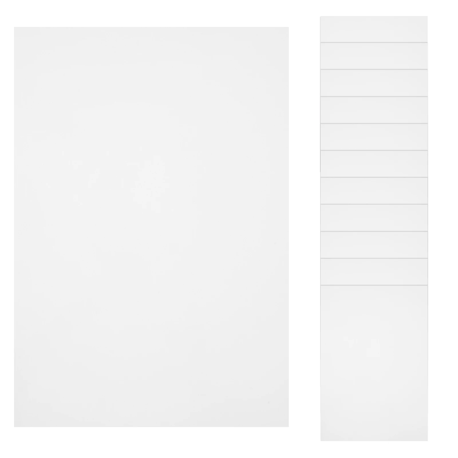 

20 Sheets Sticky Waterproof Label Paper Stickers for Printer Rectangle A4 Adhesive