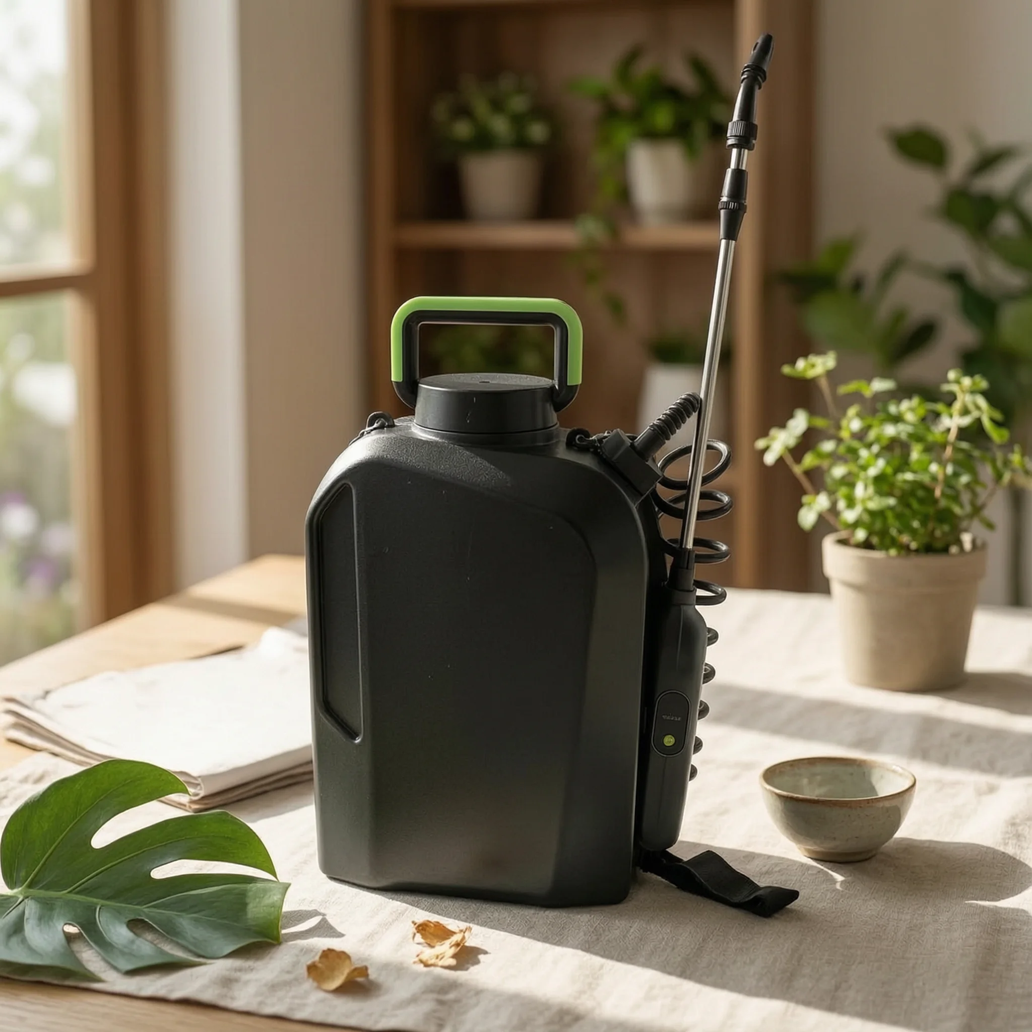Electric Garden Sprayer Rechargeable Battery Powered Garden Sprayer Cordless Anti-Kink for Gardeners, Gardening, Watering