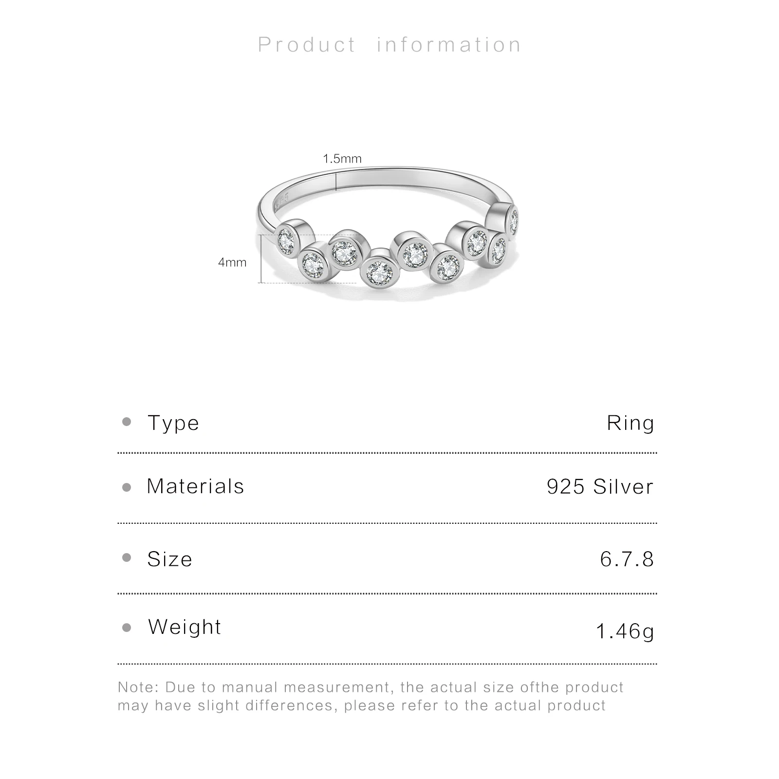 ANDYWEN 925 Sterling Silver Circle CZ Zircon Women Ring 2024 New Luxury Fine Fashion Anniversary Wedding Party Jewelry