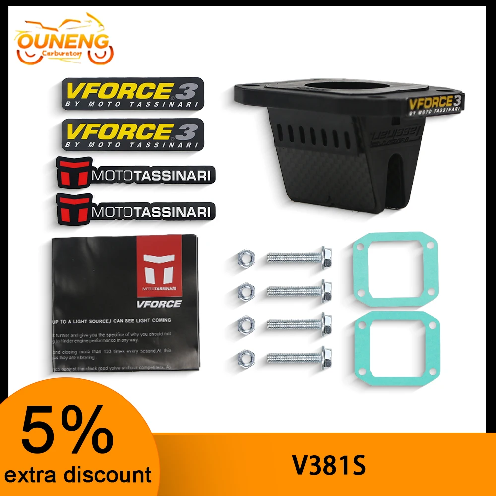 

For Honda CR80 CR85 V381S Enduro Motorcycle Reed Valve Kit Vforce3 Accesorios Dirt Bike Motocross V Force3 Intake Reed Valve