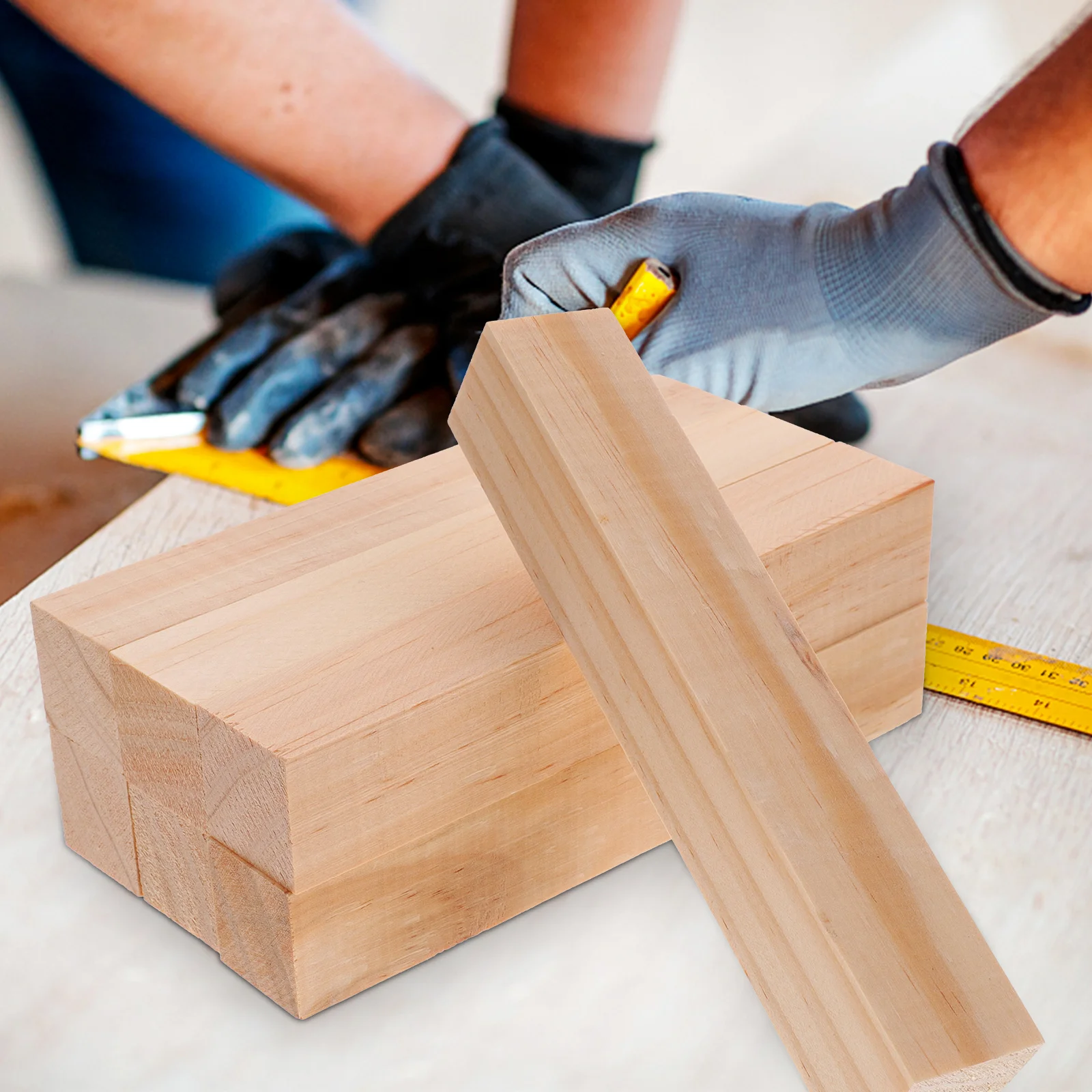 

10Pcs Basswood Carving Blocks Easy to Carve No Burr Perfect for DIY Home Decor Art Projects Basswood Carving Blocks