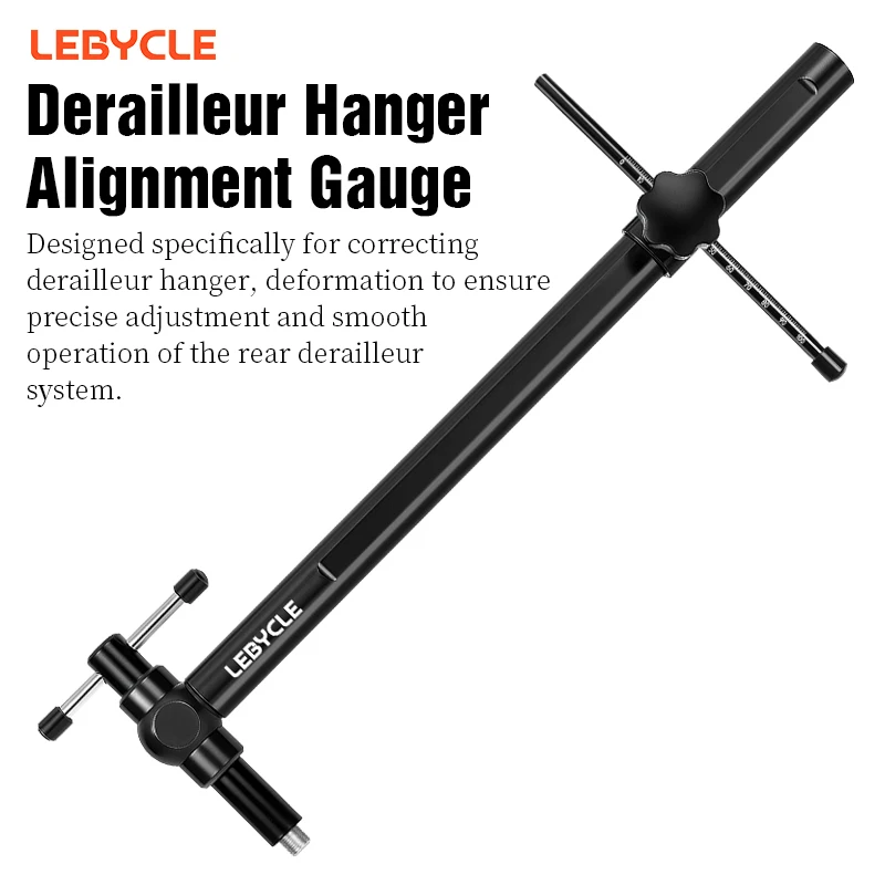 AliExpress LEBYCLE MTB Road Bike Derailleur Hanger Alignment Gauge Professional Bike Tail Hook 360° Rotation Alignment Correct Repair Tool