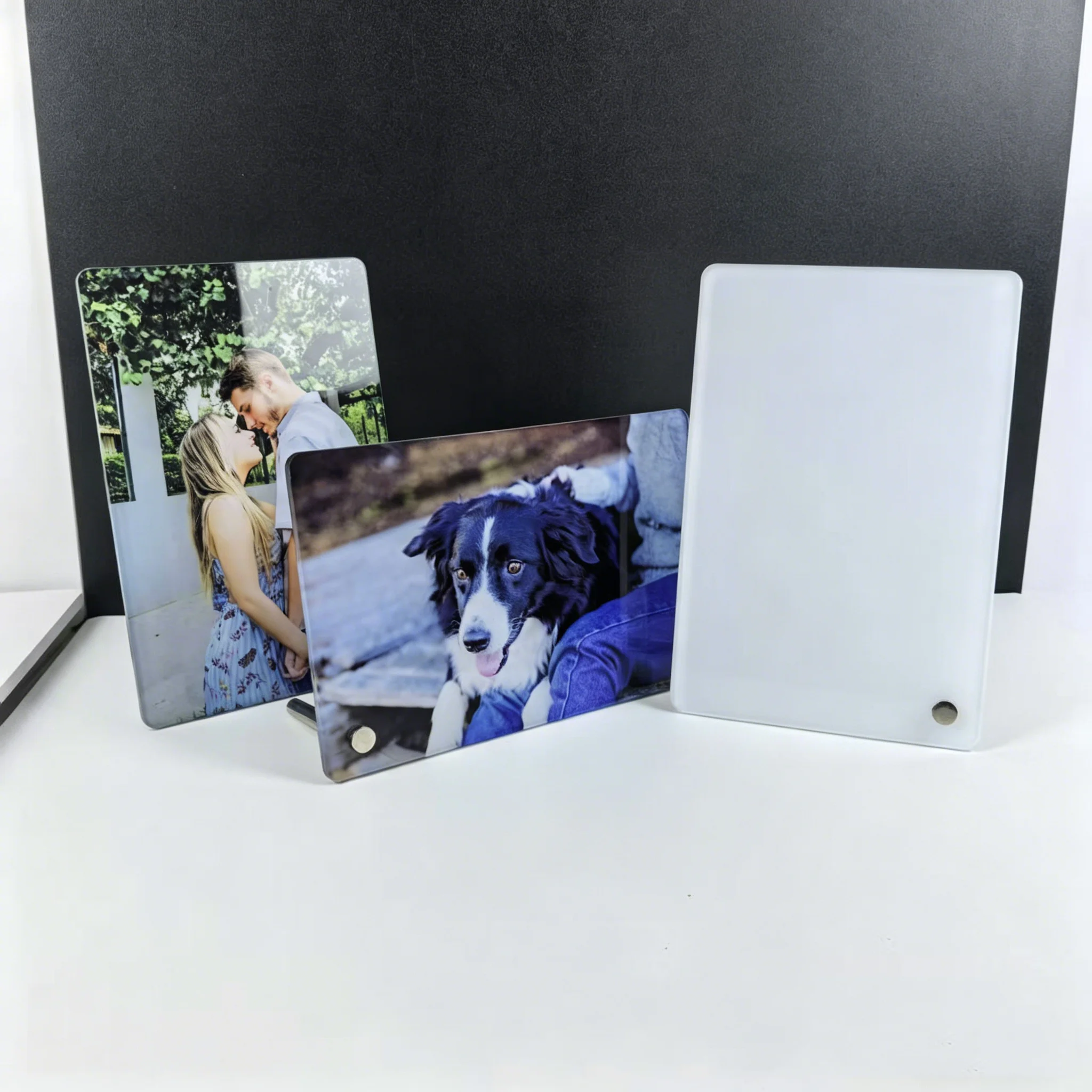 10 pcs 10x15cm Sublimation Acrylic Blank Picture Frame DIY Photo Frame for Wedding Home Office Hotel Party Decoration