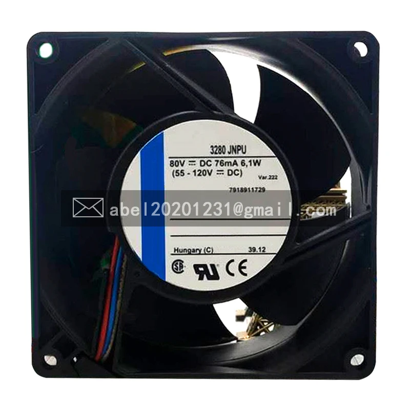 BRAND NEW ORIGINAL 3280JNPU 3280 JNPU DC 80V 6.1W COOLING FAN