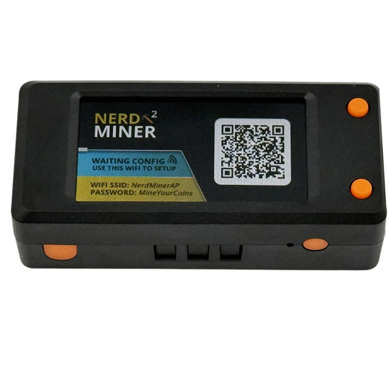 AA01-Nerdminer V2 BTC Solo Lottery Miner 78KH/S With LCD Display BTC Miner ASIC Mining Bitcoin BTC Miner Silent Miner