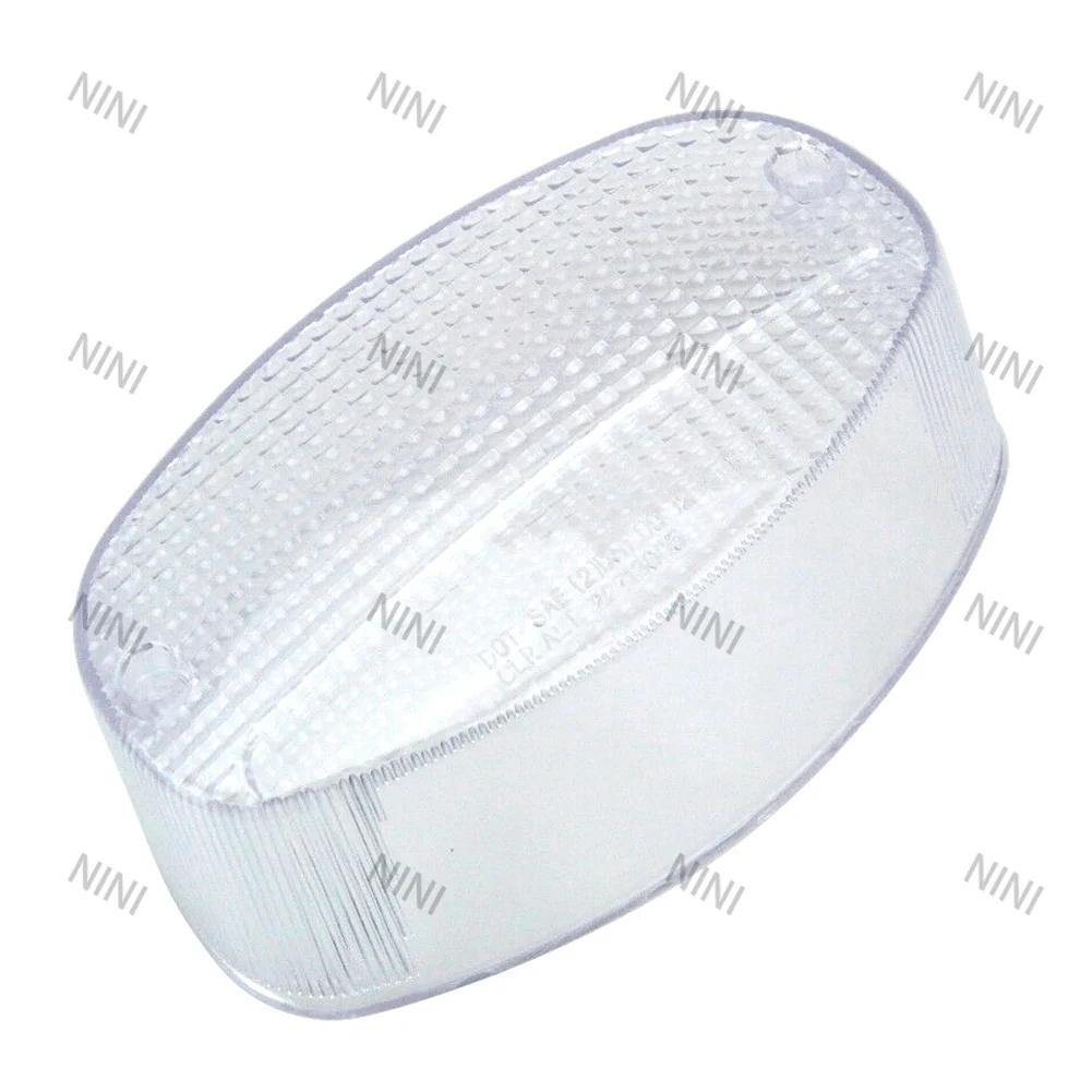 Motocicleta para Yamaha YZF600R, Vstar 650, Vstar 1100 y personalizado 1999-2007, luz trasera transparente, intermitentes de freno LED integrados