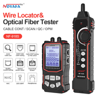 NOYAFA NF-918S Network Cable Tester Red Light Pen Wire Tracer with Optical Power Meter POE Check Wiremap Crimp Test Line Finder