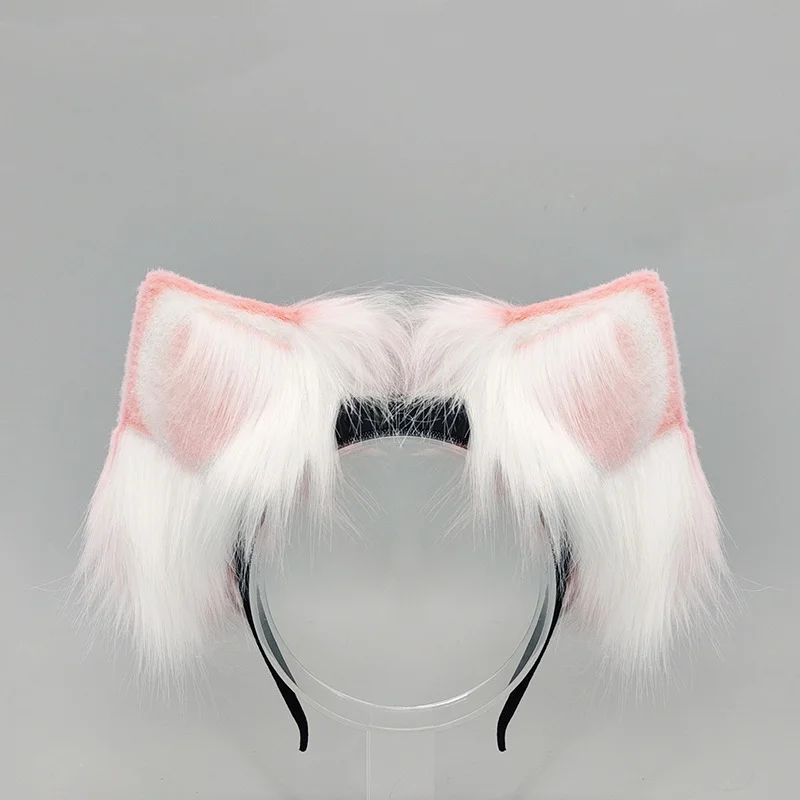 Charging Simulation Pet Ear Gravity Sensor Touch Electric Cat Ear Cosplay Prop Motion-Sensitive Foldable Cat Ear Headband