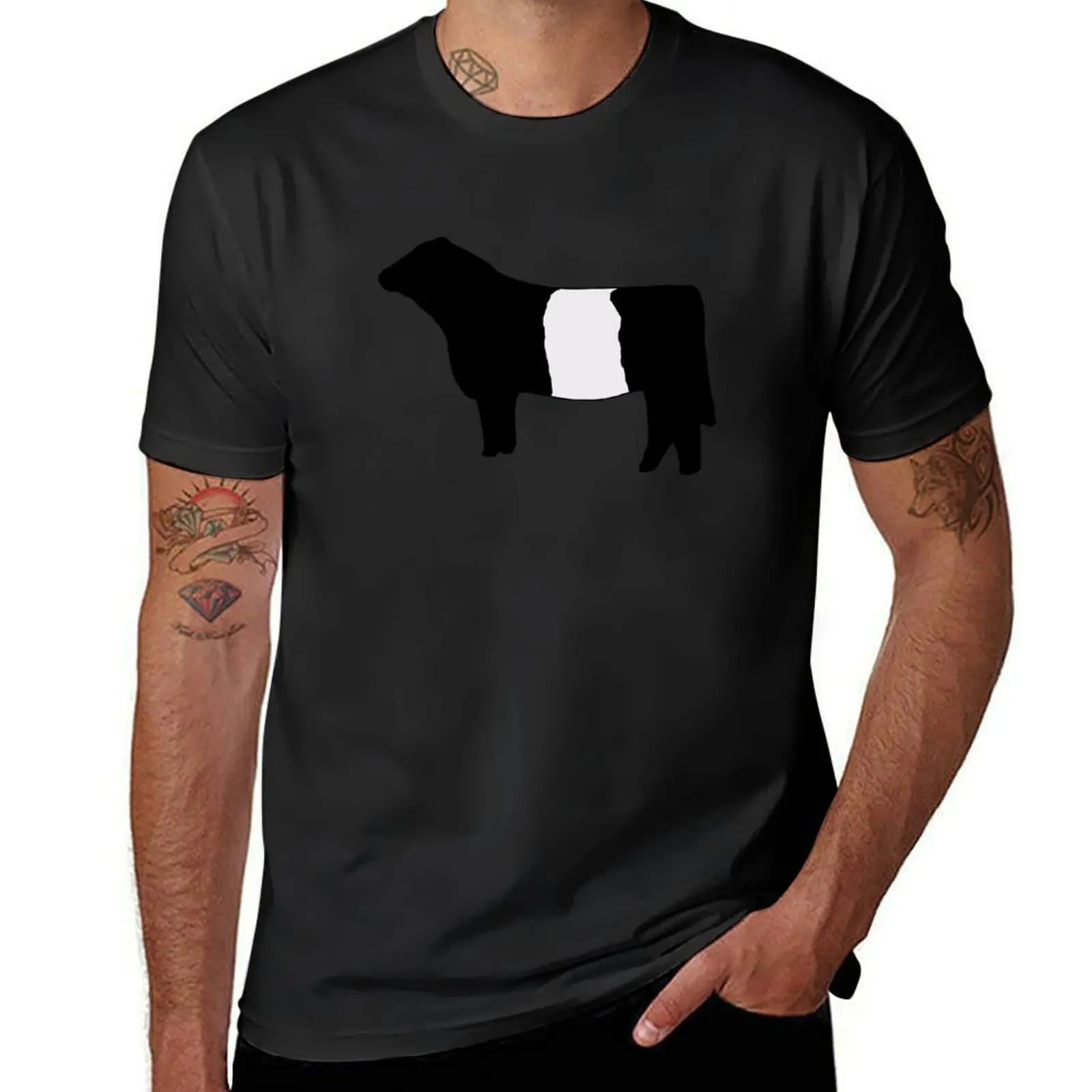 Belted Galloway Cow T-Shirt funnys shirts graphic tees korean fashion tshirts for men