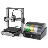 Creality Hi Combo 3D Printer 500mm/s Fast Printing Machine with CFS Multicolour Filament Box Built-in RFID Reader Filament Type