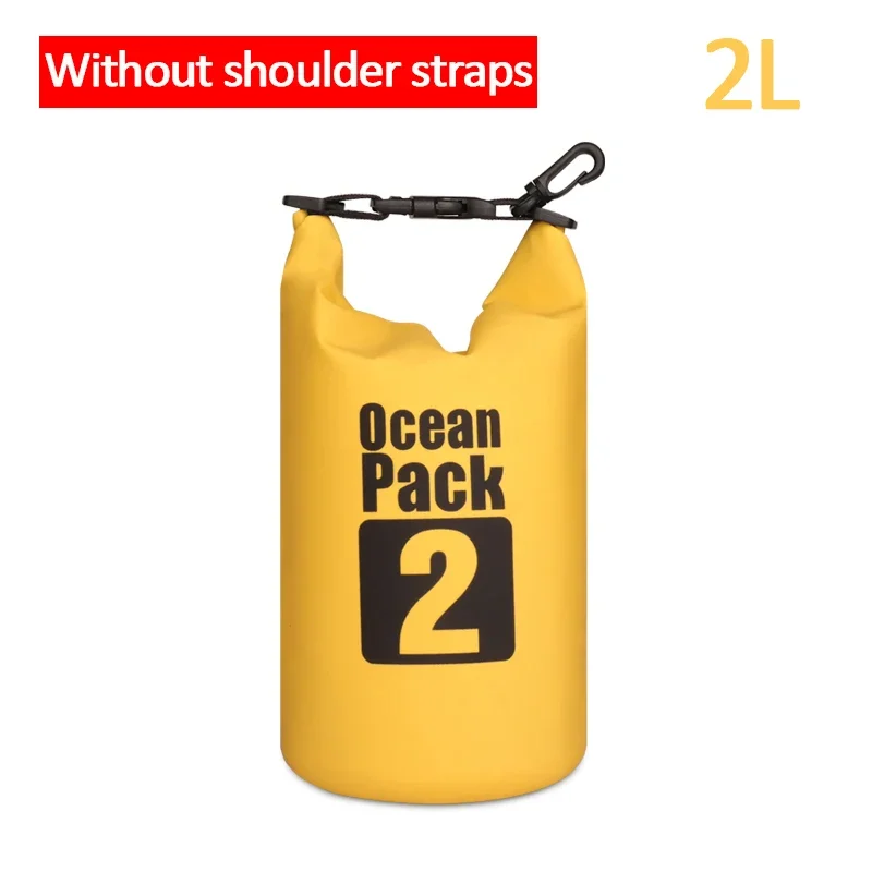 Wasserdichter PVC-Trockensack für Damen und Herren, 2 l/5 l/10 l/15 l/20 l/30 l, Outdoor-Sport-Aufbewahrungstasche für Kajakfahren, Bootfahren, Angeln, Schwimmen