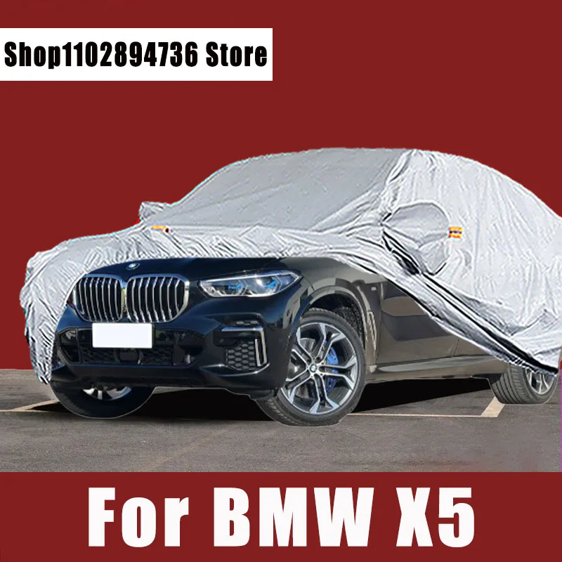 

For BMW X5 Full Car Covers Outdoor Sun uv protection Dust Rain Snow Protective Auto Protective cover