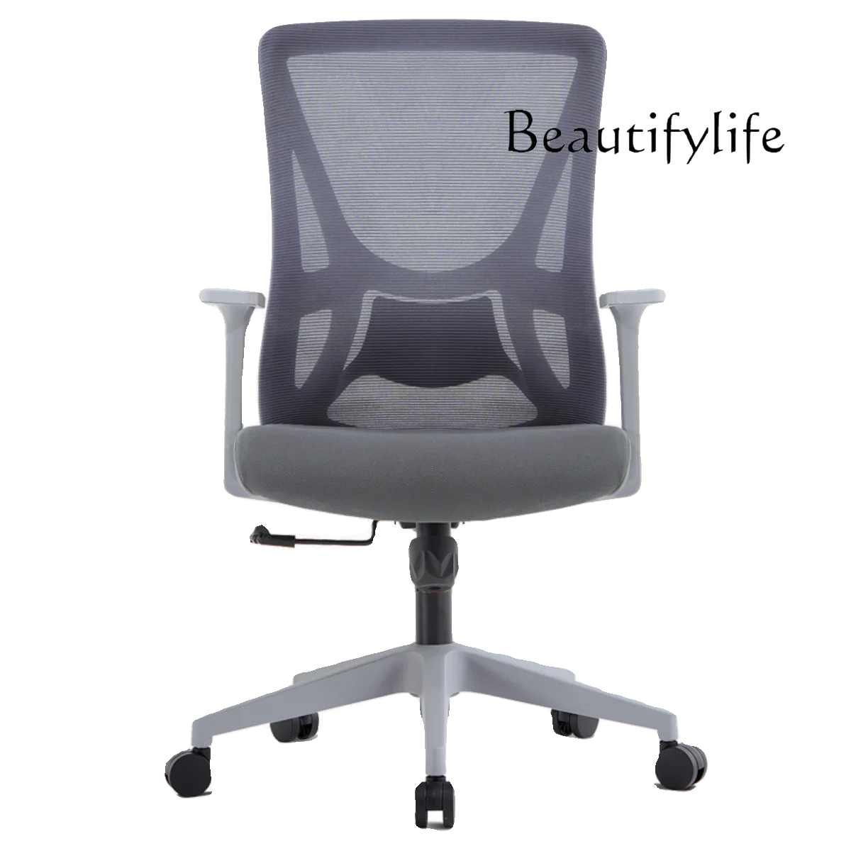 Office chair can be lifted and adjusted, waist protection breathable mesh computer chair