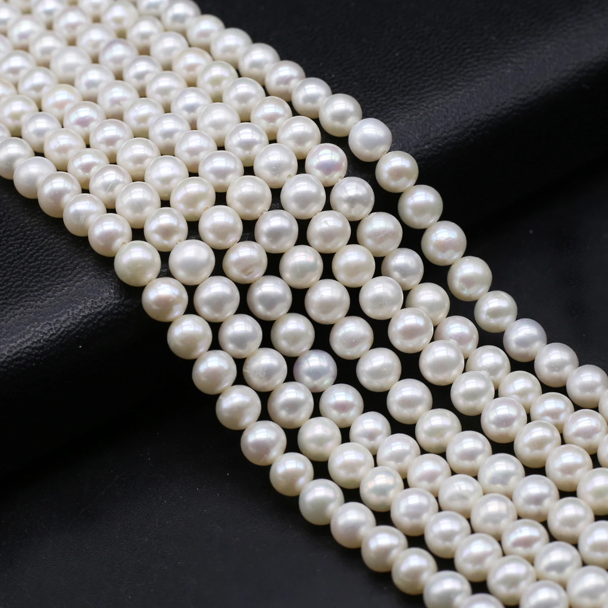 

5-6mm AAA High Quality Potato Shape Pearl Natural Freshwater Pearls Beads for Jewelry Making DIY Necklace Bracelet Accessories