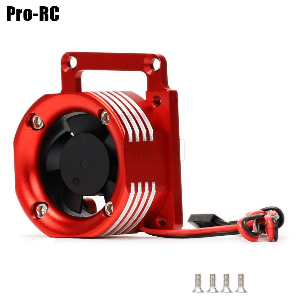 Kit Kipas Pendingin 3476 Aloi Aluminium untuk Motor 3483 untuk Truk Rc Off-Load TRAXXAS 1/8 SLEDGE 4WD 95076-4