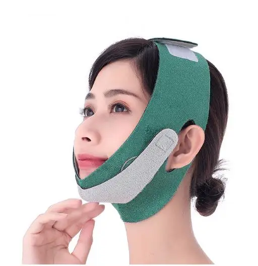 フェイスチンチークリフトアップスリミングVラインリフトアップアンチリンクルマスクスリムダブルチンネックベルトストラップバンドビューティーツール