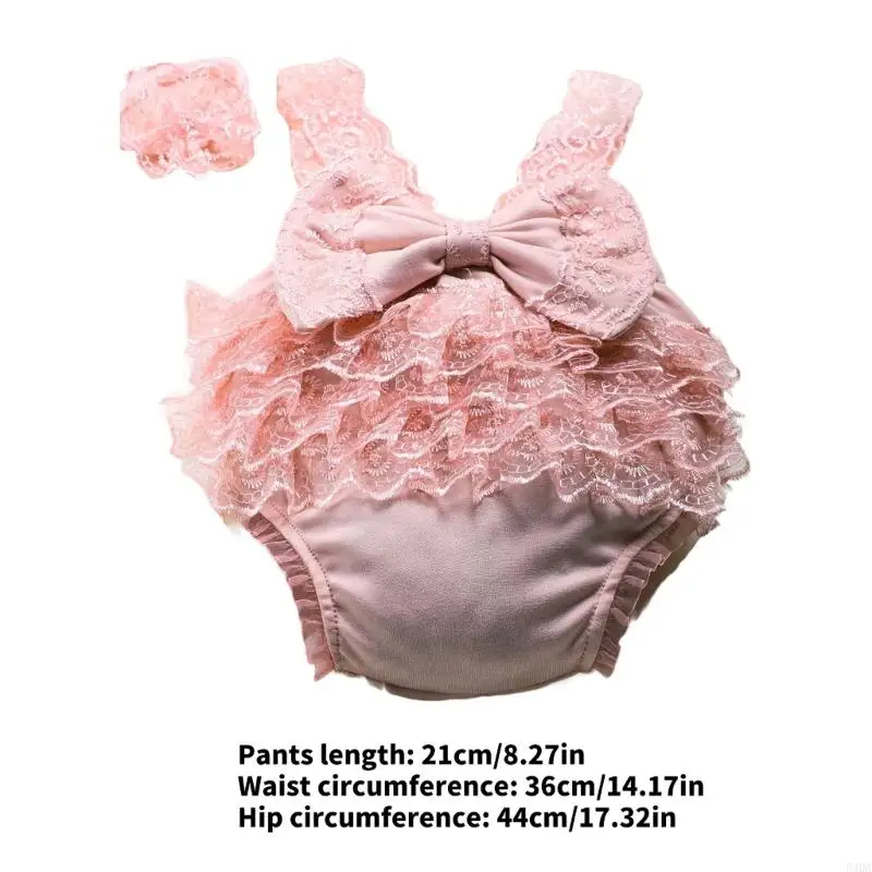 54da en dentelle douce pour bébés filles