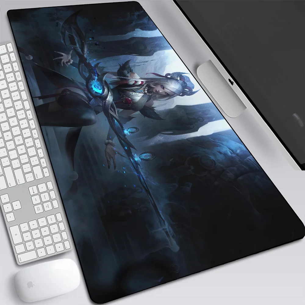 League of Legends Caitlyn Large Gaming Mouse Pad Computer Laptop Mousepad XXL Office Keyboard Pad Desk Mat PC Gamer Mouse Mat