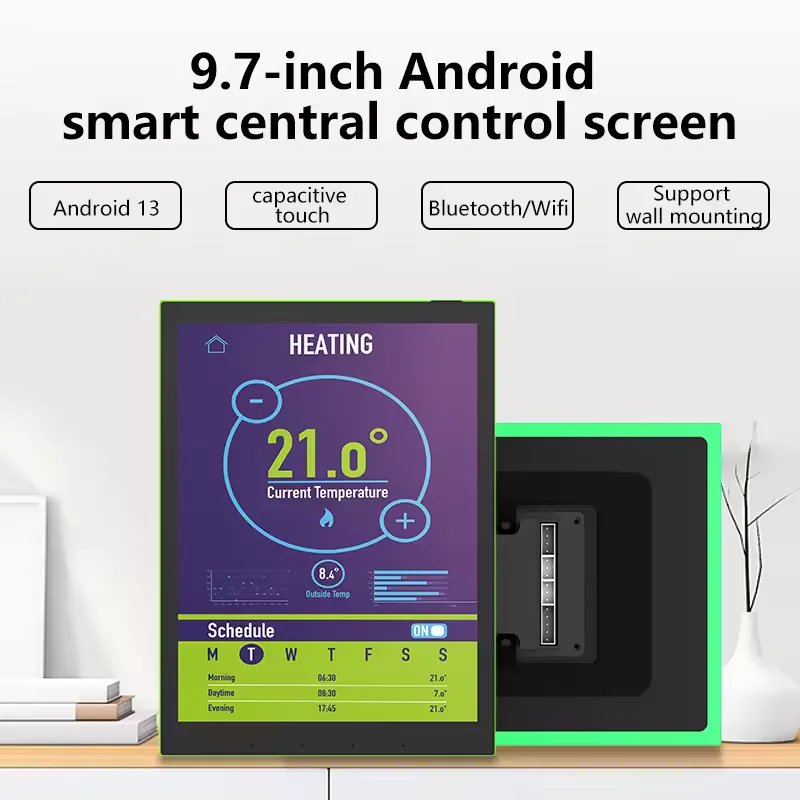 Imagem -03 - Resolução Android 13 Tablet Inteligente Tuya Zigbee Painel de Controle Casa Inteligente Matéria Rosca Compatível Barras Luzes Led 2k